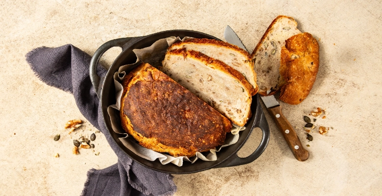 Pain paysan aux noix bio
