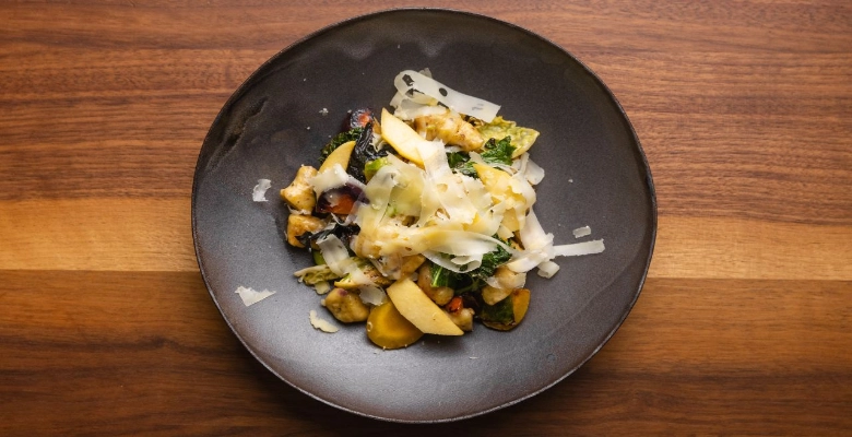 Bio-Gnocchi-Pfanne mit Gemüse