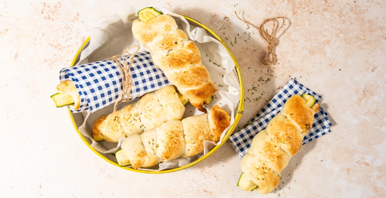 Pizza-Spiralen mit Zucchetti
